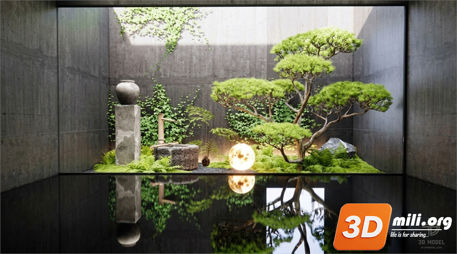 Mini Garden Skp Files 